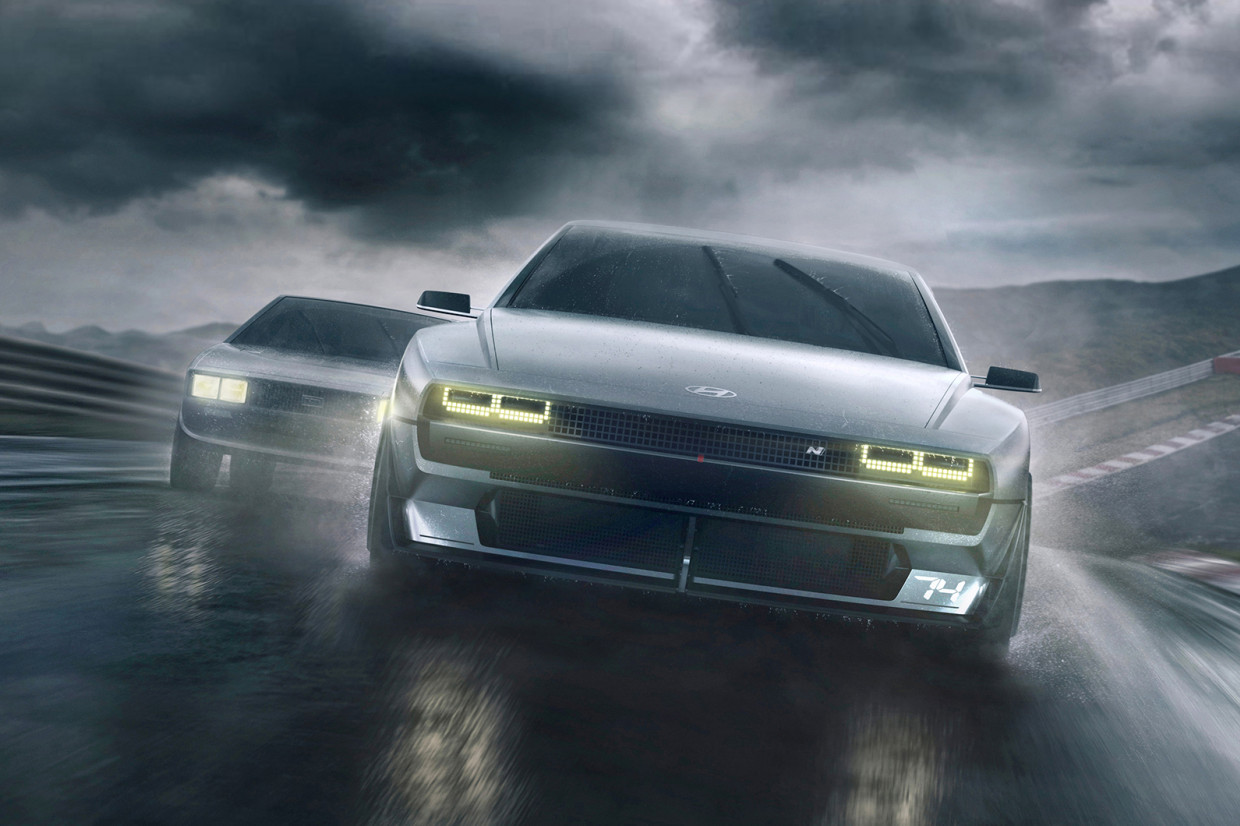 New retro Hyundai N Vision 74 showcases hot electrichydrogen concept
